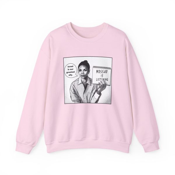 Candace Owens Mossad is Listening Unisex Heavy Blend™ Crewneck Sweatshirt