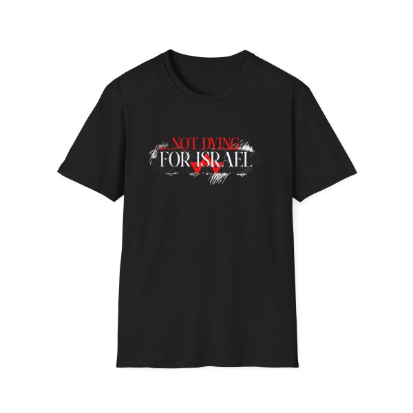 Candace Owens Not Dying For Israel Unisex Softstyle T-Shirt