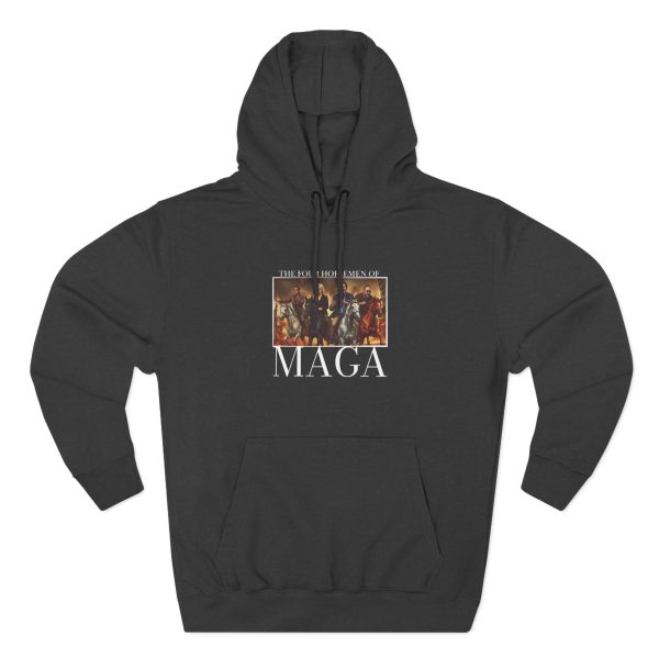 Candace Owens Maga Four Horsemen Three-Panel Fleece Hoodie