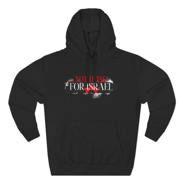 Candace Owens Not Dying For Israel Three-Panel Fleece Hoodie