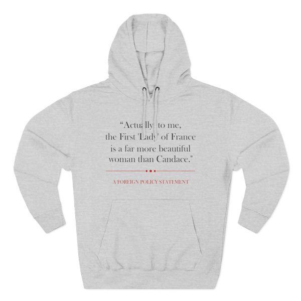 Candace Owens Usually Three-Panel Fleece Hoodie